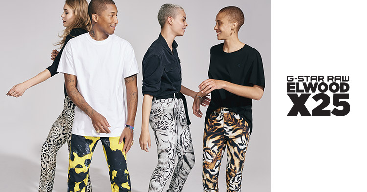 Pharrell Williams Designs First Collection for G-Star RAW